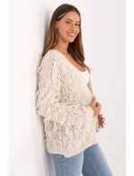 Svetr na zapínání model 217058 Rue Paris Svetr na zapínání model 217058 Rue Paris