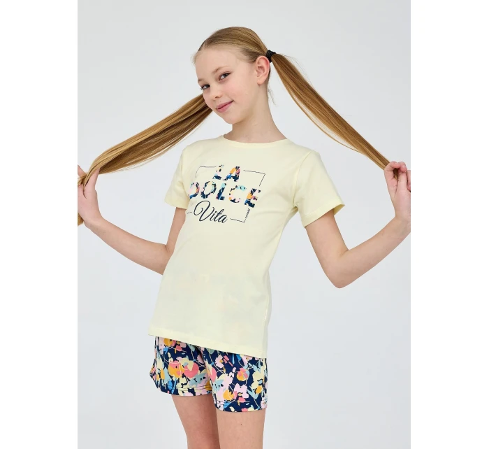 Pyžamo Cornette Young Girl 788/114 Dolce Vita kr/r 134-164 Pyžamo Cornette Young Girl 788/114 Dolce Vita kr/r 134-164