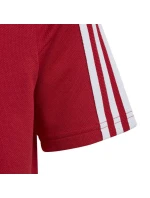 Dětské bavlněné tričko adidas Tiro 23 Competition Polo červené HI4715