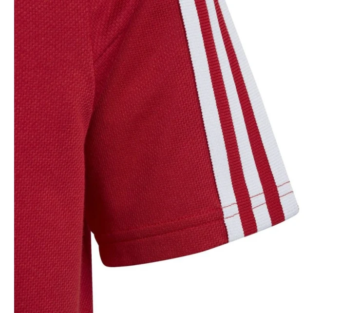 Dětské bavlněné tričko adidas Tiro 23 Competition Polo červené HI4715