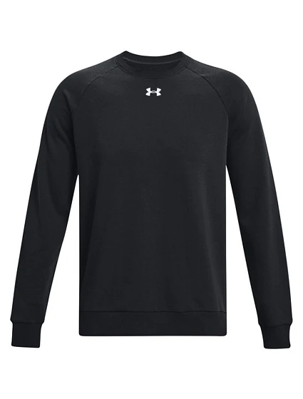 Pánská mikina Rival Fleece Crew, černá, model 22306510 001 - Under Armour