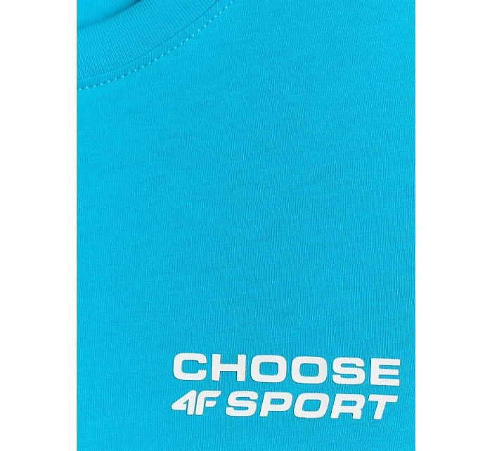 Tshirt regular z nadrukiem 4F model 22086911 - Hikvision Tshirt regular z nadrukiem 4F model 22086911 - Hikvision