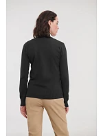 Russell Athletic 715F Dámský pletený cardigan s výstřihem do V 11.715F black Russell Athletic 715F Dámský pletený cardigan s výstřihem do V 11.715F black