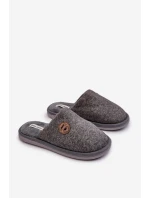 Mužské klasické pantofle šedé model 21641313 - Boto