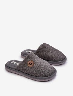 Mužské klasické pantofle šedé model 21641313 - Boto