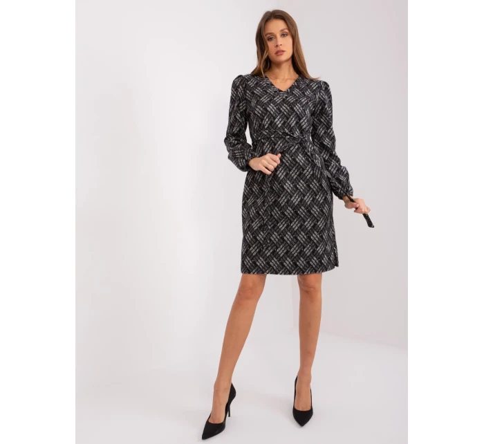 Šaty LK SK 509474 1.52P šedá černá