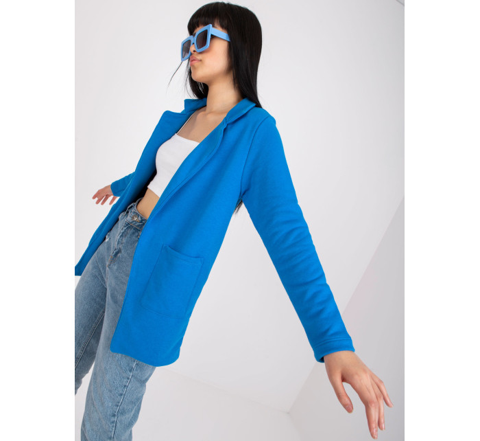 Tmavě modré dámské sportovní sako od RUE PARIS