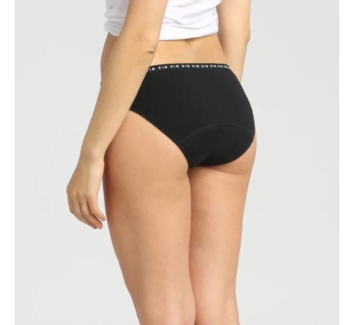 Dámské kalhotky MENSTRUAL midislip Černá - BELLINDA DIM