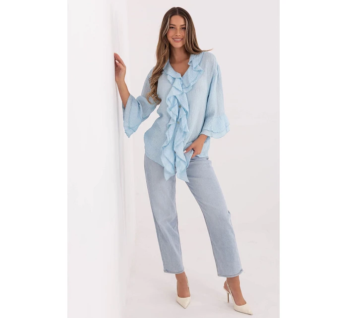 Košile s dlouhým rukávem  model 226239 Italy Moda