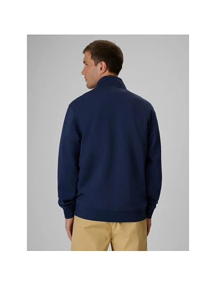Pánská mikina z fleece s střihem bez kapuce model 22271866 - 4F Pánská mikina z fleece s střihem bez kapuce model 22271866 - 4F