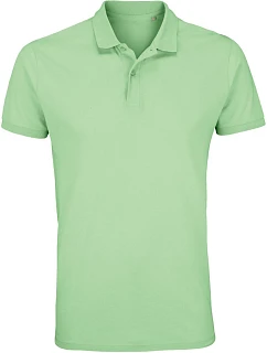SOL'S Planet Men Pánské piqué polo z bio bavlny 25.3566 frozen green