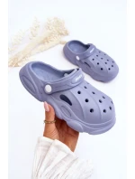 Dětské pěnové pantofle Crocs Modre model 21624122 - Boto Dětské pěnové pantofle Crocs Modre model 21624122 - Boto