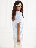 Tričko IT TS 20881.85 bílo-modré Tričko IT TS 20881.85 bílo-modré