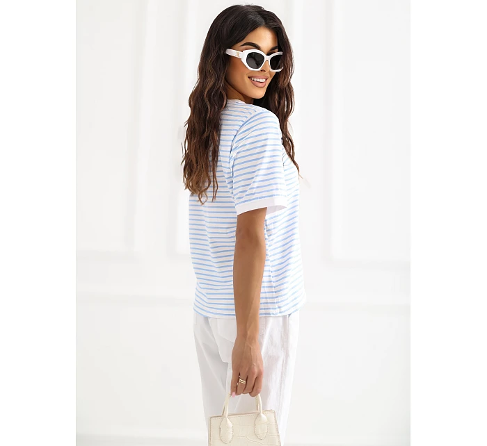 Tričko IT TS 20881.85 bílo-modré Tričko IT TS 20881.85 bílo-modré