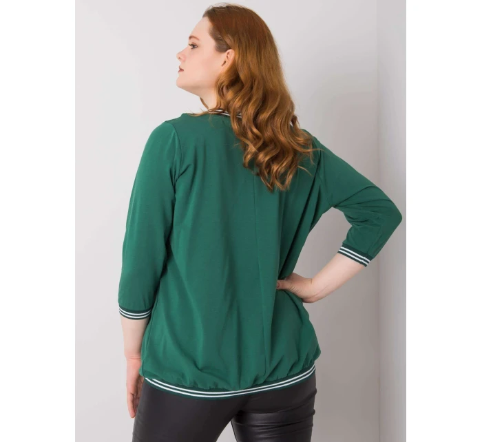 Halenka RV BZ 6640.86 tmavě zelená