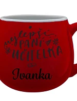 Personalizovaný keramický hrneček - NEJLEPŠÍ PANÍ UČITELKA
