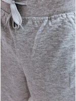 Pánské krátké teplákové šortky světle šedé FashionStreet SX2282