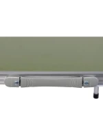 SKLÁDACÍ KEMPINGOVÝ TURISTICKÝ STŮL 120X60X70/62/55CM ZELENÝ