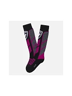 Dětské lyžařské ponožky ROSSIGNOL JR THERMOTECH SOCKS, růžové Dětské lyžařské ponožky ROSSIGNOL JR THERMOTECH SOCKS, růžové