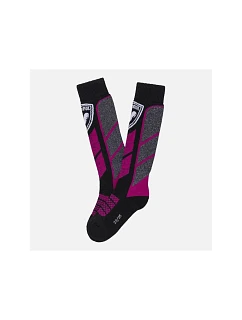 Dětské lyžařské ponožky ROSSIGNOL JR THERMOTECH SOCKS, růžové