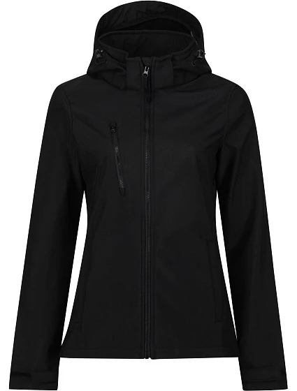 Regatta TRA 702 Dámská 3-vrstvá softshell bunda "Venturer" 36.A702 black/black Regatta TRA 702 Dámská 3-vrstvá softshell bunda "Venturer" 36.A702 black/black