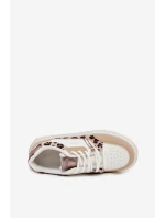 Dámské Tenisky Na Platformě Big Star SS274357 Leopardí Bílá-Bežová Dámské Tenisky Na Platformě Big Star SS274357 Leopardí Bílá-Bežová