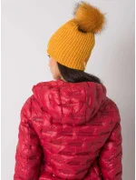 Dámská čepice JK CZ 24 cap.30 tmavě žlutá