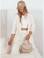 Dámská bunda OPTON ecru FashionStreet PY0094