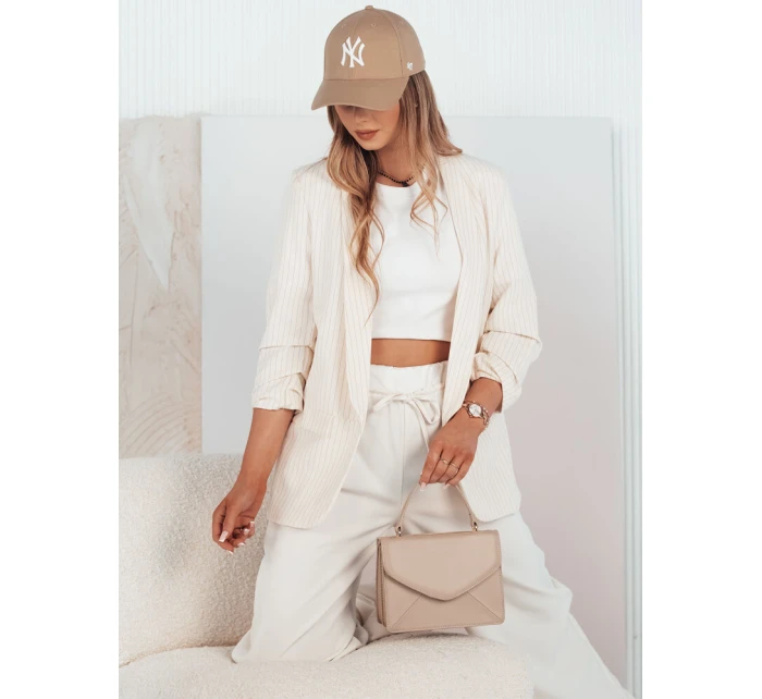 Dámská bunda OPTON ecru FashionStreet PY0094