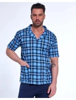 Pyžamo model 21214315 cr/r 3XL5XL pánské rozepínací - Cornette