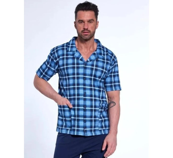 Pyžamo model 21214315 cr/r 3XL5XL pánské rozepínací - Cornette