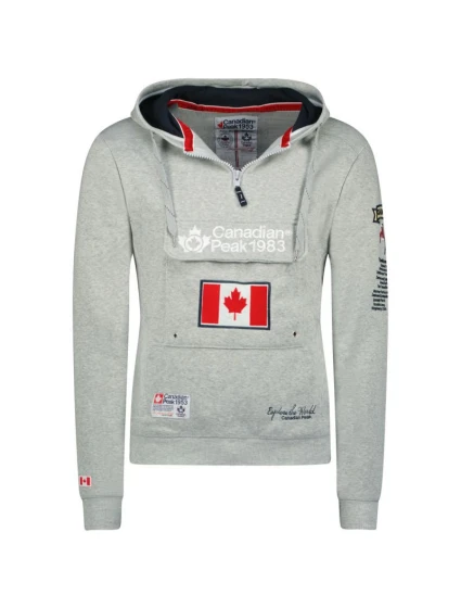 Canadian Peak GALAPAGOS BGREY CP MEN 054 POP mikina (RBMWW3826H/CP-GRIS MÉLANGÉ)