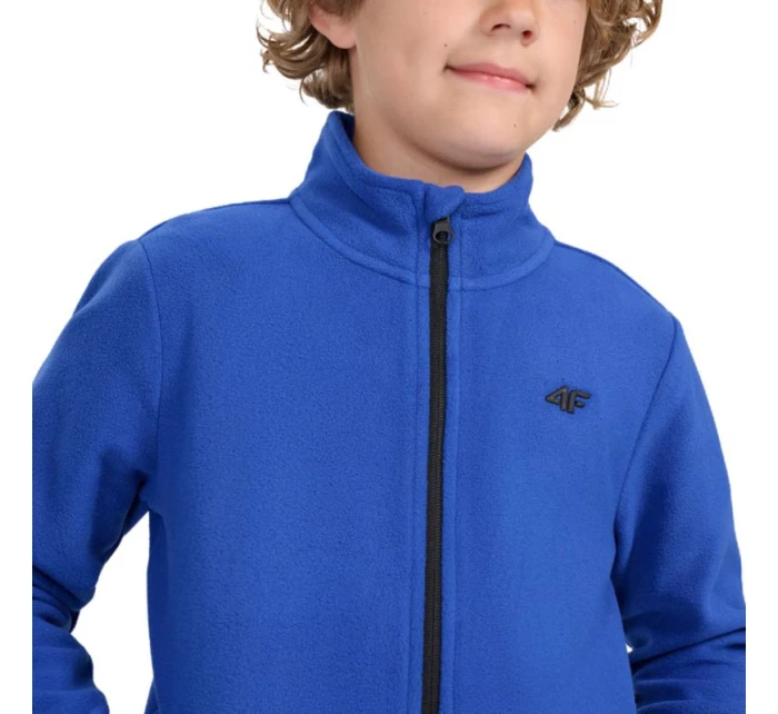 Chlapecký fleece 4F M413 cobalt 4FJWAW25TFLEM413 36S