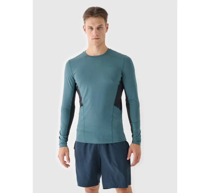Pánské rychleschnoucí běžecké tričko s dlouhým rukávem model 21432665 - 4F Pánské rychleschnoucí běžecké tričko s dlouhým rukávem model 21432665 - 4F