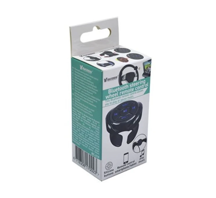 BLUETOOTH DÁLKOVÉ OVLÁDÁNÍ BC-218 NA ŘÍDÍTKÁCH AUTA/KOLA VAKOSS BLUETOOTH DÁLKOVÉ OVLÁDÁNÍ BC-218 NA ŘÍDÍTKÁCH AUTA/KOLA VAKOSS