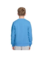 Dětská mikina Nike Sportswear Club Fleece, světle modrá, FD3006 497 Dětská mikina Nike Sportswear Club Fleece, světle modrá, FD3006 497