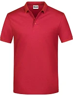JN Pánské piqué polo 02.0 red model 22437360 - Daiber JN Pánské piqué polo 02.0 red model 22437360 - Daiber