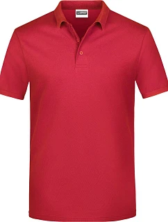 JN Pánské piqué polo 02.0 red model 22437360 - Daiber