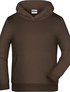 JN Dětská mikina s kapucí 02. brown model 22414029 - Daiber