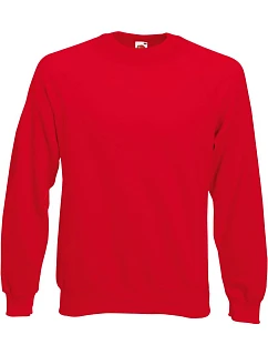 Fruit of the Loom Classic Raglan Sweat Raglánová mikina 16.2216 red