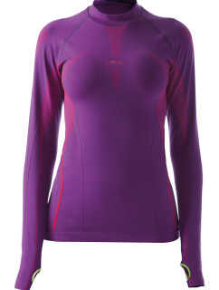 Dámské sportovní tričko s dlouhým rukávem IRON-IC - fialová Barva: Violet NY, Velikost: