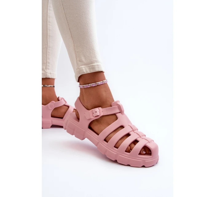 Dámské Pěnové Sandály Růžové model 21654480 - Boto Dámské Pěnové Sandály Růžové model 21654480 - Boto