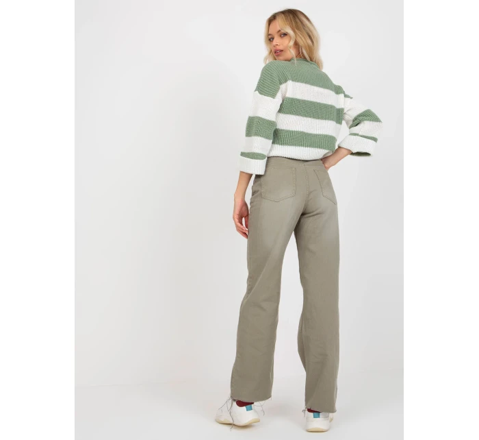 Kalhoty D70037M62291A1 khaki