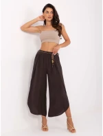 TW SP BI 81378.24P tmavě hnědé kalhoty TW SP BI 81378.24P tmavě hnědé kalhoty