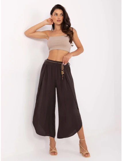 Spodnie TW SP BI model 21207212 ciemny brązowy - FPrice