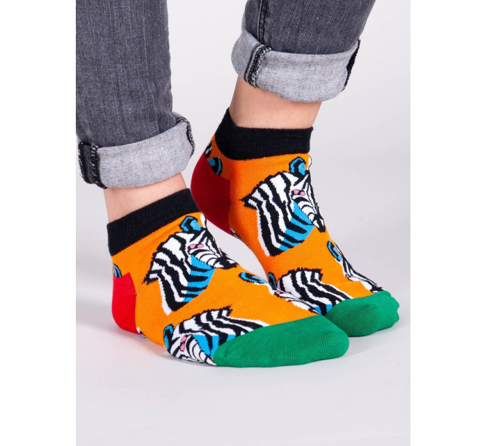 Kotníkové bavlněné ponožky Vzory Barvy Vícebarevné model 17179304 - Yoclub