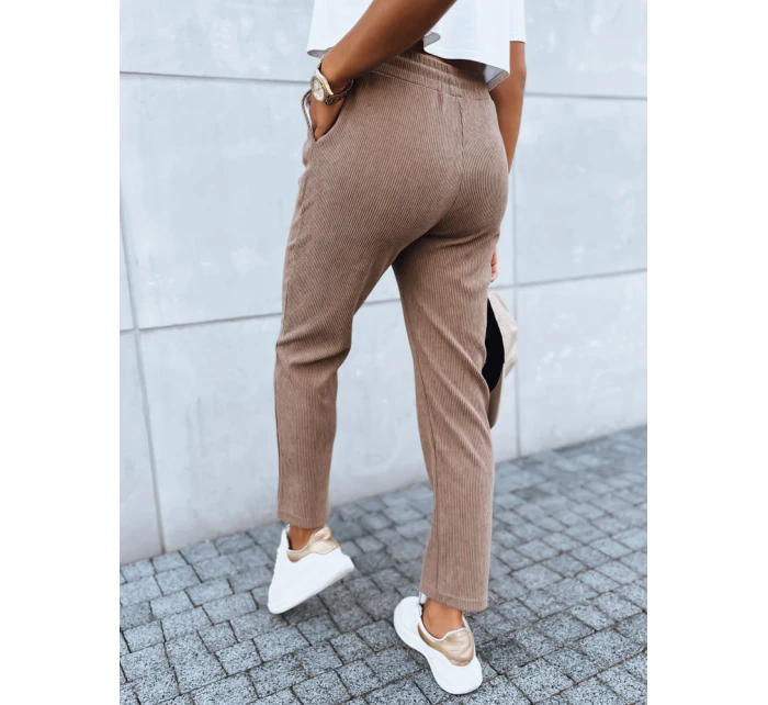 Dámské tepláky STARLUXE camel FashionStreet UY1646