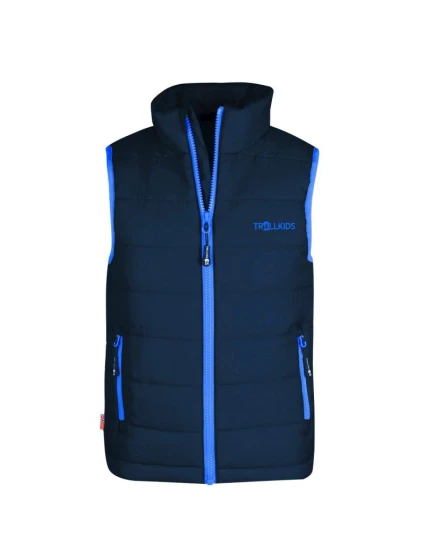 Trollkids Kids Trondheim Vest navy/medium blue (511-117) ultralehká dětská vesta pro chlapce/dívky Trollkids Kids Trondheim Vest navy/medium blue (511-117) ultralehká dětská vesta pro chlapce/dívky