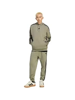 Pánská mikina adidas Essentials 3-Stripes French Terry Hoodie, olivová, KY4204 Pánská mikina adidas Essentials 3-Stripes French Terry Hoodie, olivová, KY4204