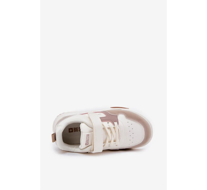 Lehké Dětské Tenisky Big Star RR374055 Béžové Lehké Dětské Tenisky Big Star RR374055 Béžové